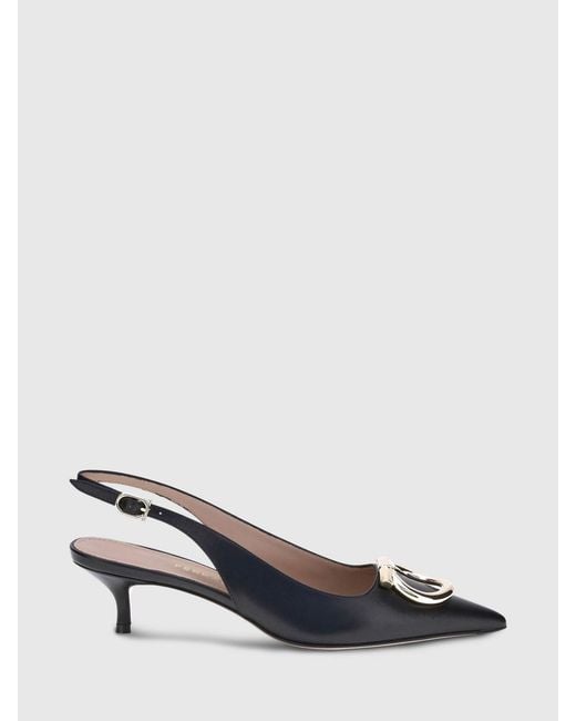 Ferragamo Black High Heel Shoes
