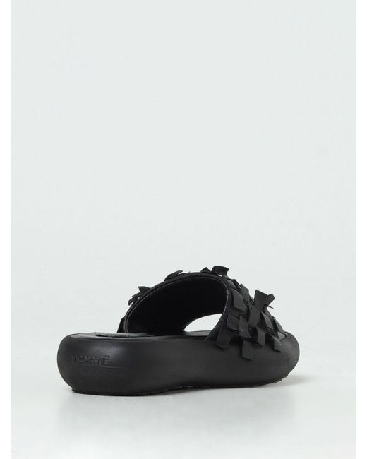 Sandalo in pelle di Vic Matié in Black