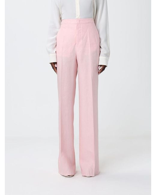 Tagliatore Pink Double-Breasted Suit
