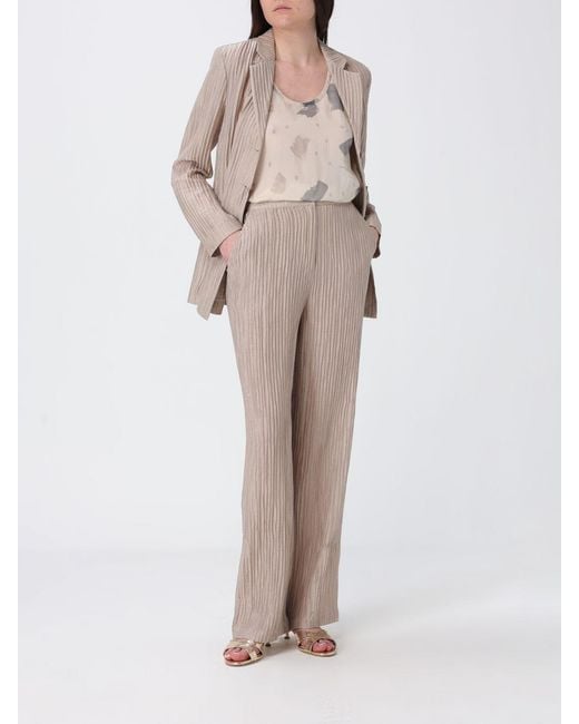 Emporio Armani Natural Silk Creponne Top