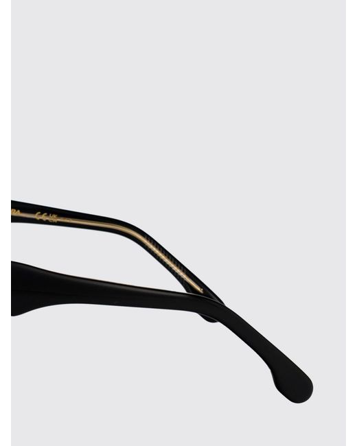 Carrera Black Acetate Aviator Sunglasses With Rectangular Design for men