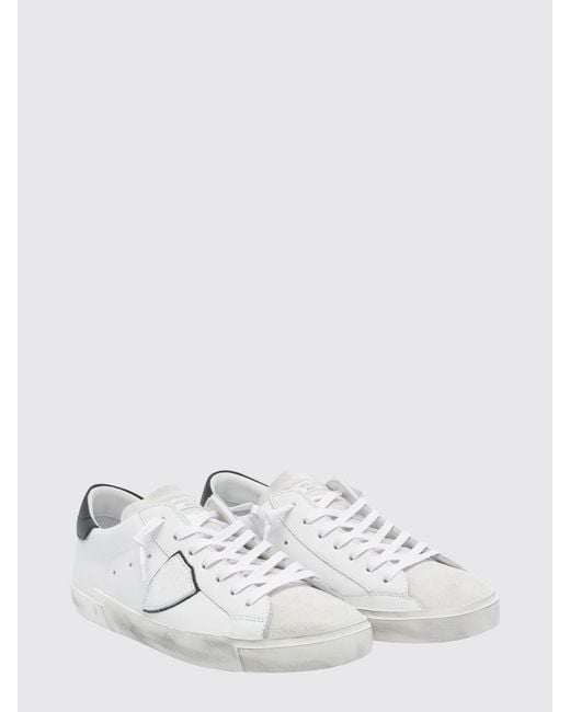 Philippe Model White Sneakers for men