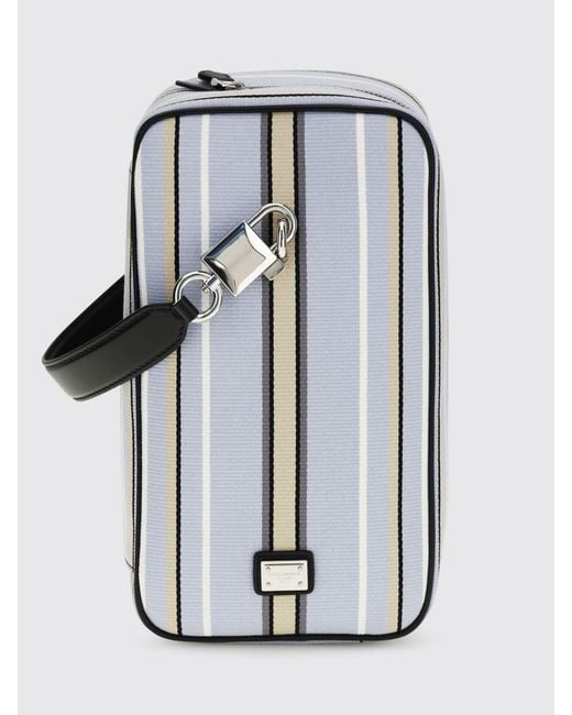 Dolce & Gabbana Blue Dolce &Amp Gabbana Lock Bag for men