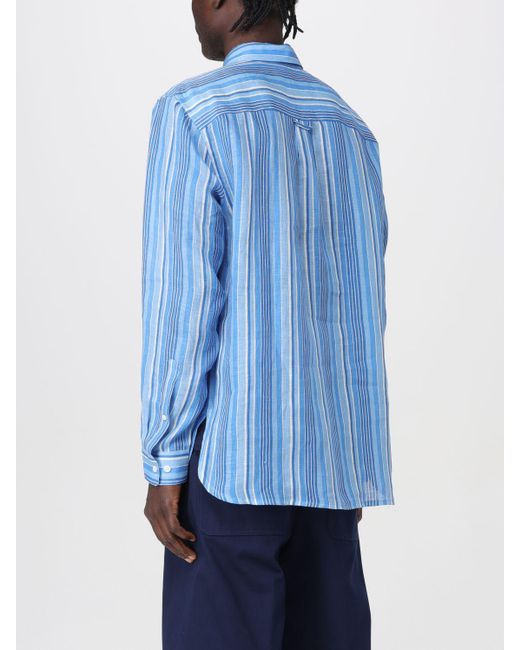 Camisa Corneliani de hombre de color Blue