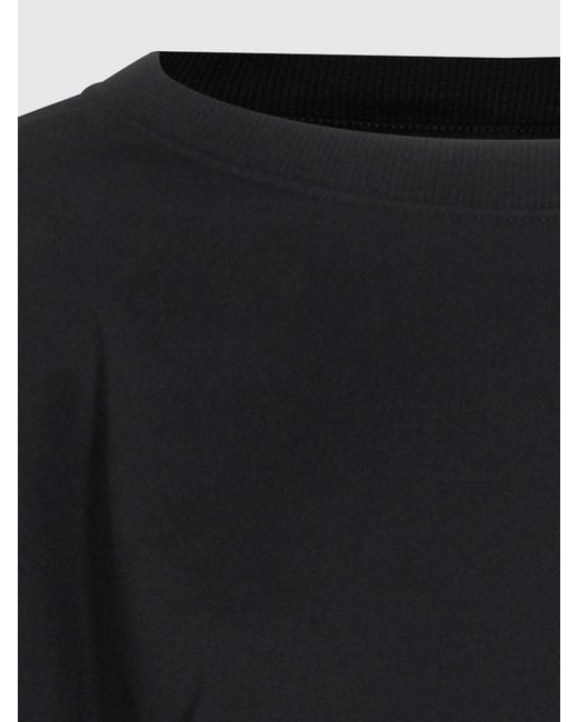Thom Krom Blue Cotton Crew Neck Sweatshirt