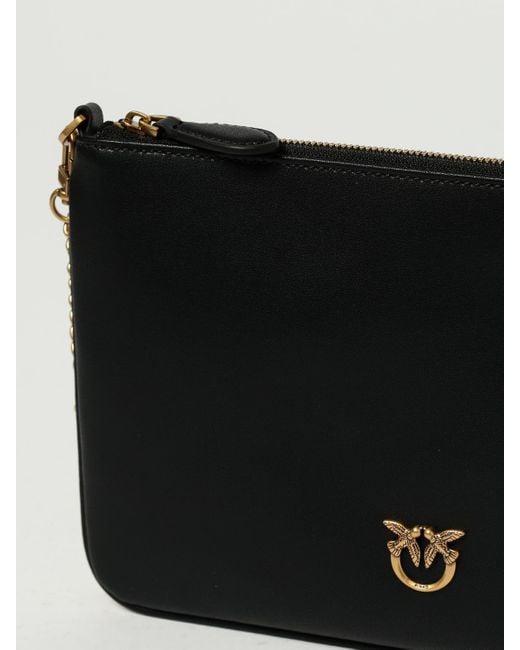 Pinko Black Classic Flat Love Bag Simply