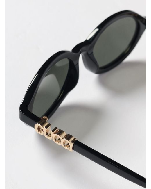 Gucci Black Gg2153S Recycled Acetate Sunglasses
