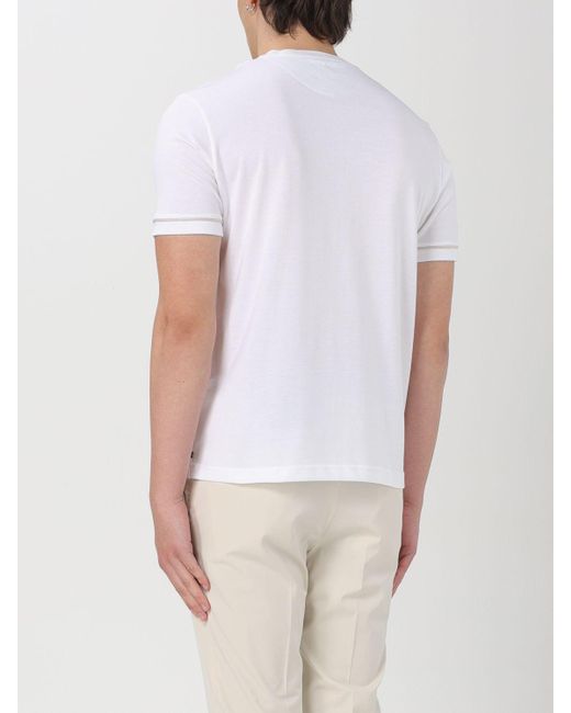 Eleventy White T-shirt for men