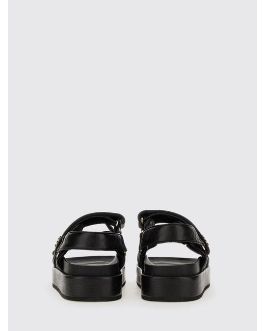 Tory Burch White Kira Sport Leather Sandals
