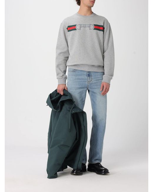 Gucci Blue Reversible Cotton Jacket for men