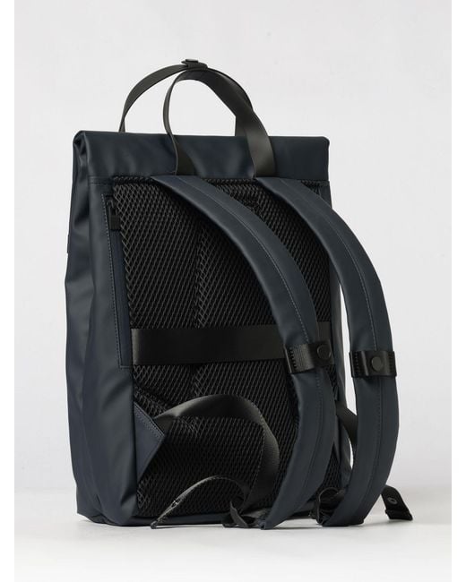 Rains Black Backpack for men