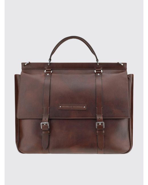 Brunello Cucinelli Brown Bags for men