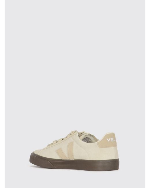 Veja White Campo O.T. Leather Sneakers for men