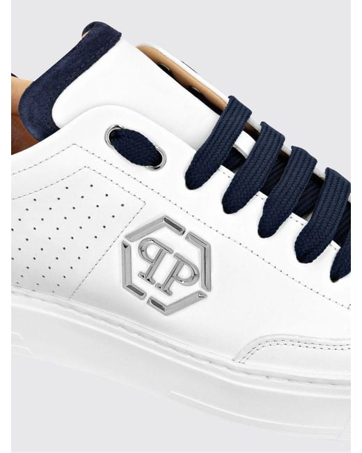 Philipp Plein White Trainers for men