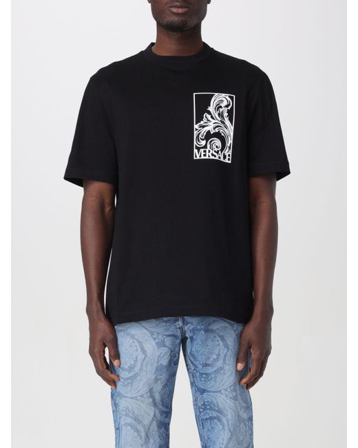Versace T-shirt in Black für Herren