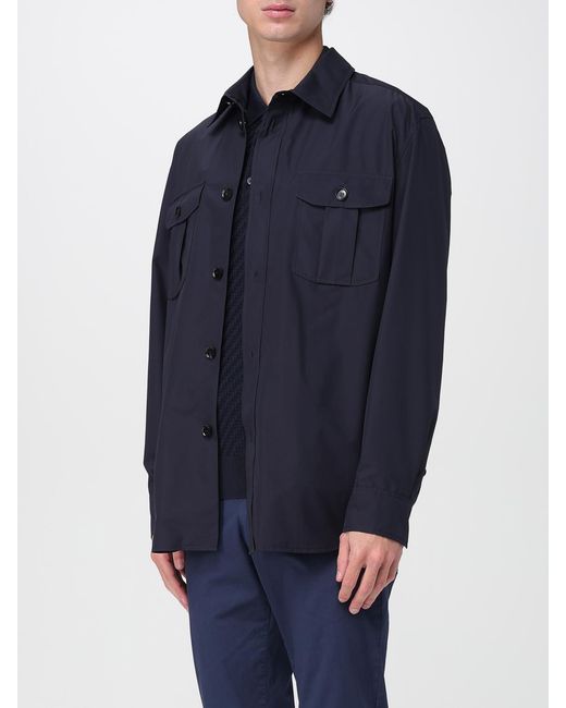 Brioni Blue Coat for men