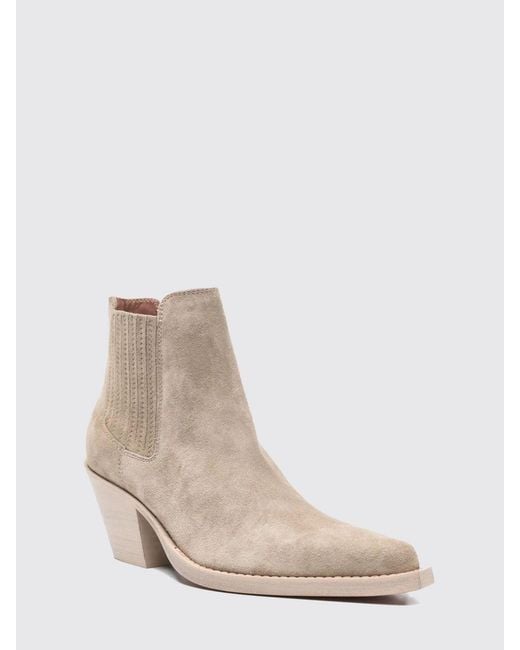 Paris Texas White Dallas Suede Ankle Boots