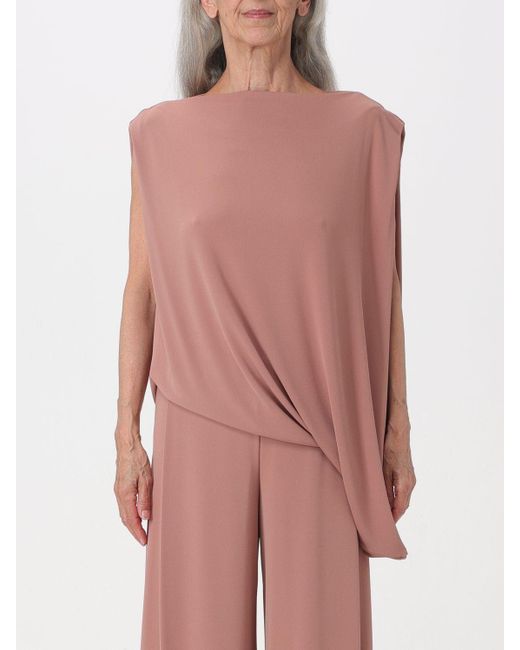 Erika Cavallini Semi Couture Pink Pullover