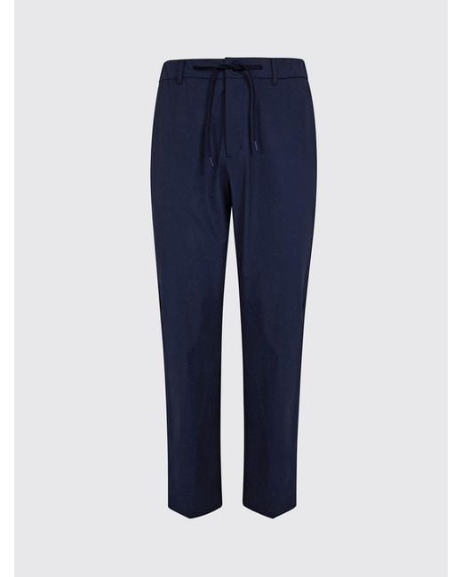 Herno Blue Pants for men