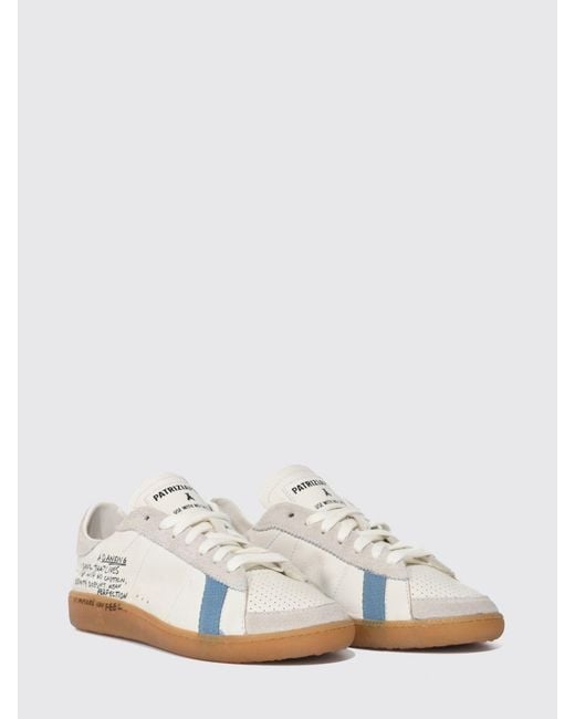Patrizia Pepe White Leather Sneakers