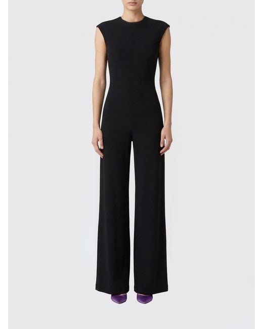 Norma Kamali Black Polyester Jumpsuit