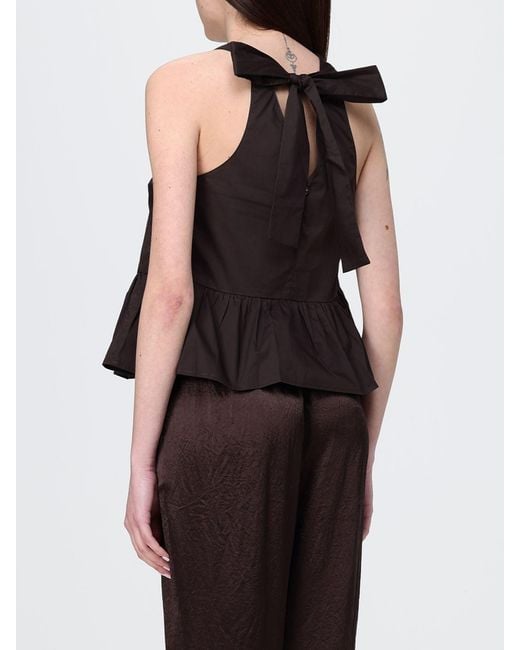 Liu Jo Black Cotton Top