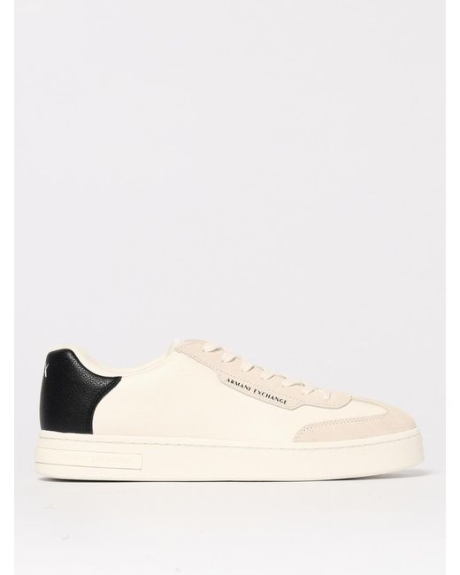 ARMANI EXCHANGE Natural Trainers for men