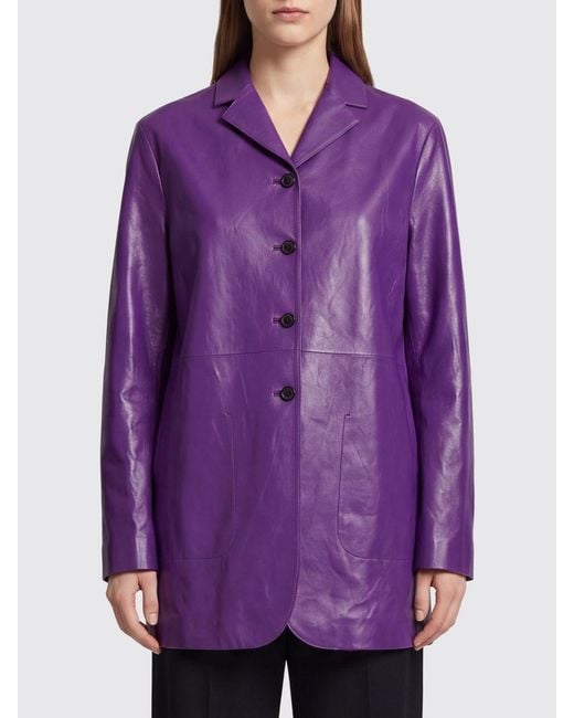 Jil Sander Purple Jacket
