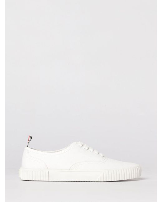 Thom Browne Natural Heritage Cotton Canvas Sneakers for men