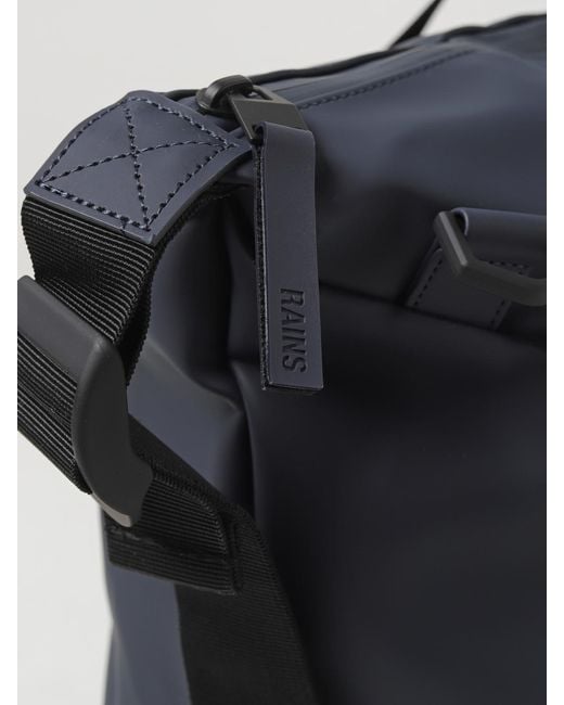 Rains Blue Hilo Duffle Bag for men