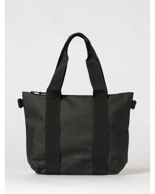 Rains Black Waterproof Valera Backpack