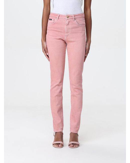 Dolce & Gabbana Pink Skinny Denim Jeans