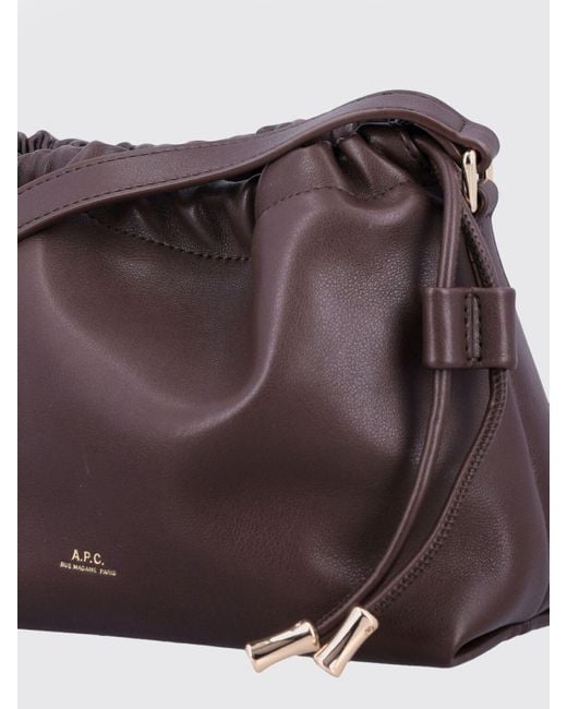 A.P.C. Brown Handtasche Damen