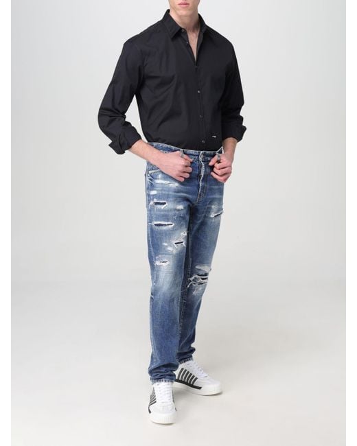 DSquared² Blue Shirt for men