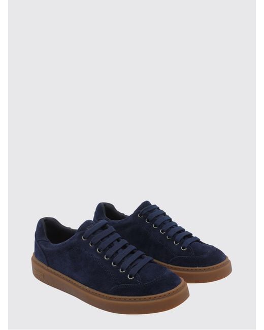 Camper Blue Runner Twentyfive Suede Sneakers for men