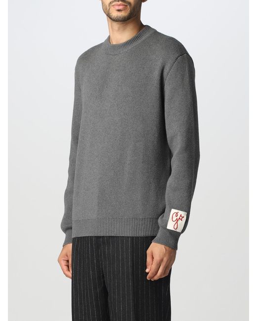 Golden Goose Deluxe Brand Gray Jumper for men