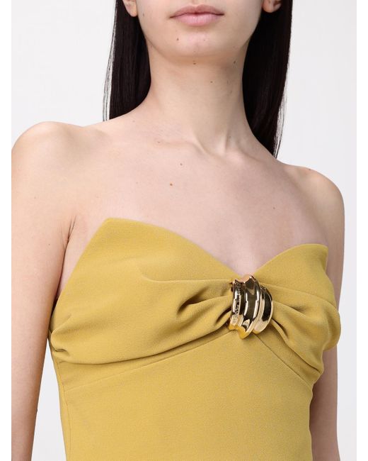 Top di Elisabetta Franchi in Yellow
