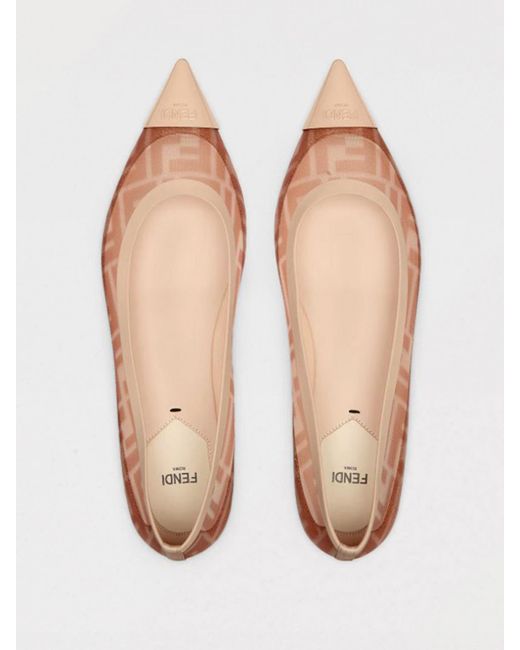 Zapatos Mujer Fendi de color Pink