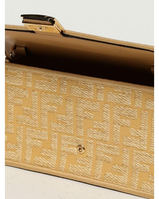 Fendi Natural Geldbörsen Damen