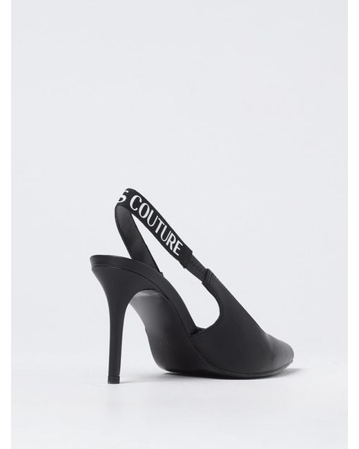 Versace Jeans Couture Black High Heel Shoes