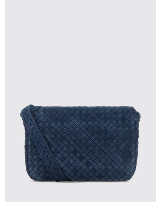 Bottega Veneta Blue Shoulder Bag for men