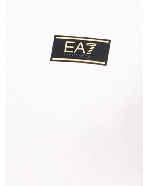 EA7 White T-Shirt for men