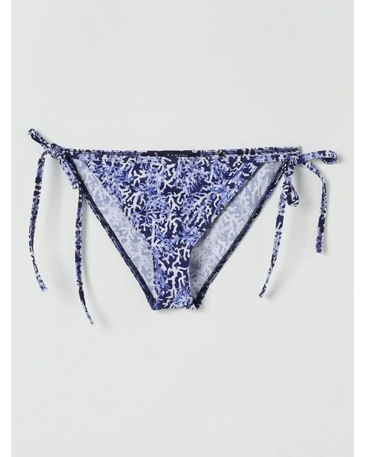 Kampos Blue Bikini Bottom Swimsuit