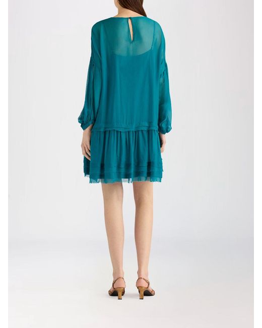 Momoní Blue Momon&Igrave Dress