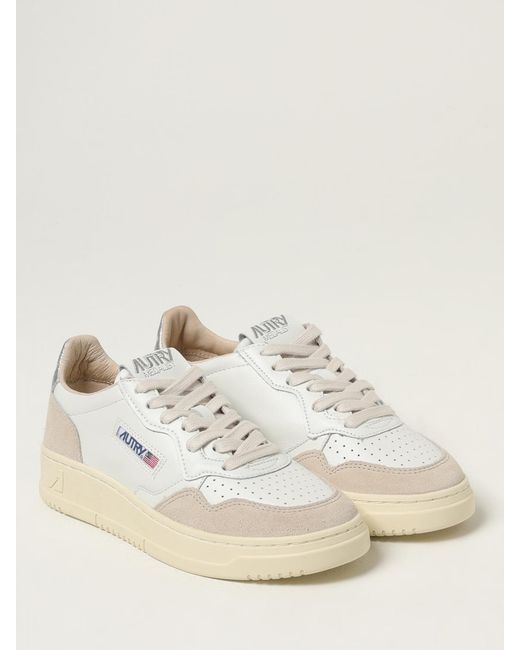 Autry Natural Medalist Low Sneakers Aus Leder