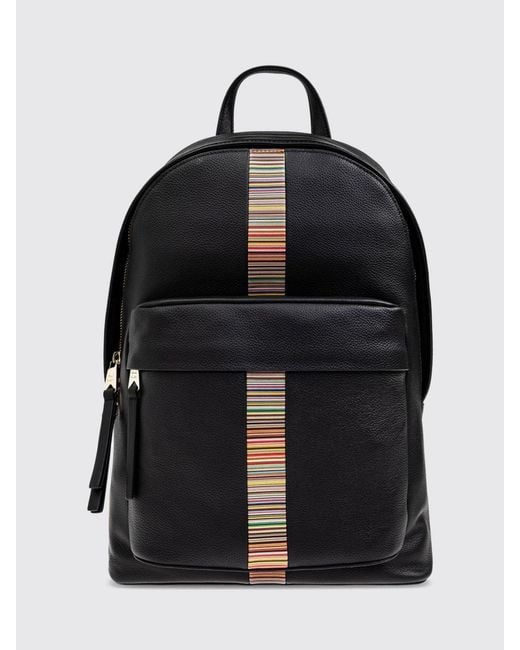 Paul Smith Black Backpack for men