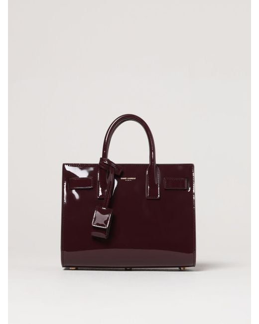 Sac Porté Épaule Femme Saint Laurent en coloris Purple