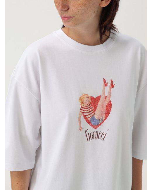 Fiorucci White T-Shirt