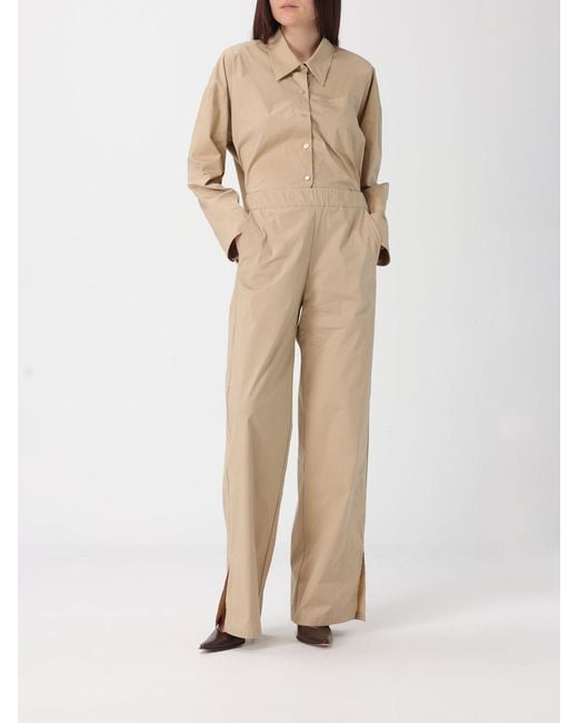 Liviana Conti Natural Julian Cotton Trousers