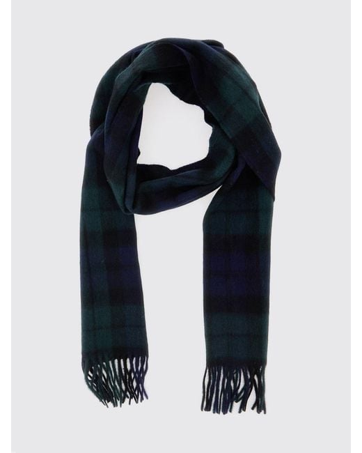 Barbour Blue Scarf for men